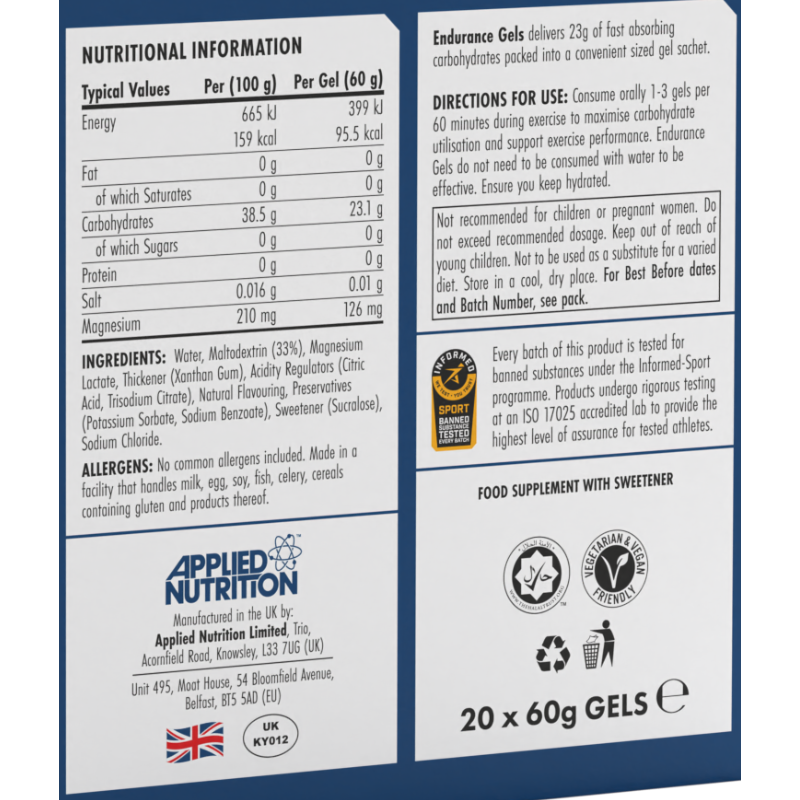 Endurance Energy Gel