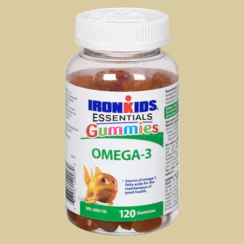 Ironkids Gummies, Omega-3's