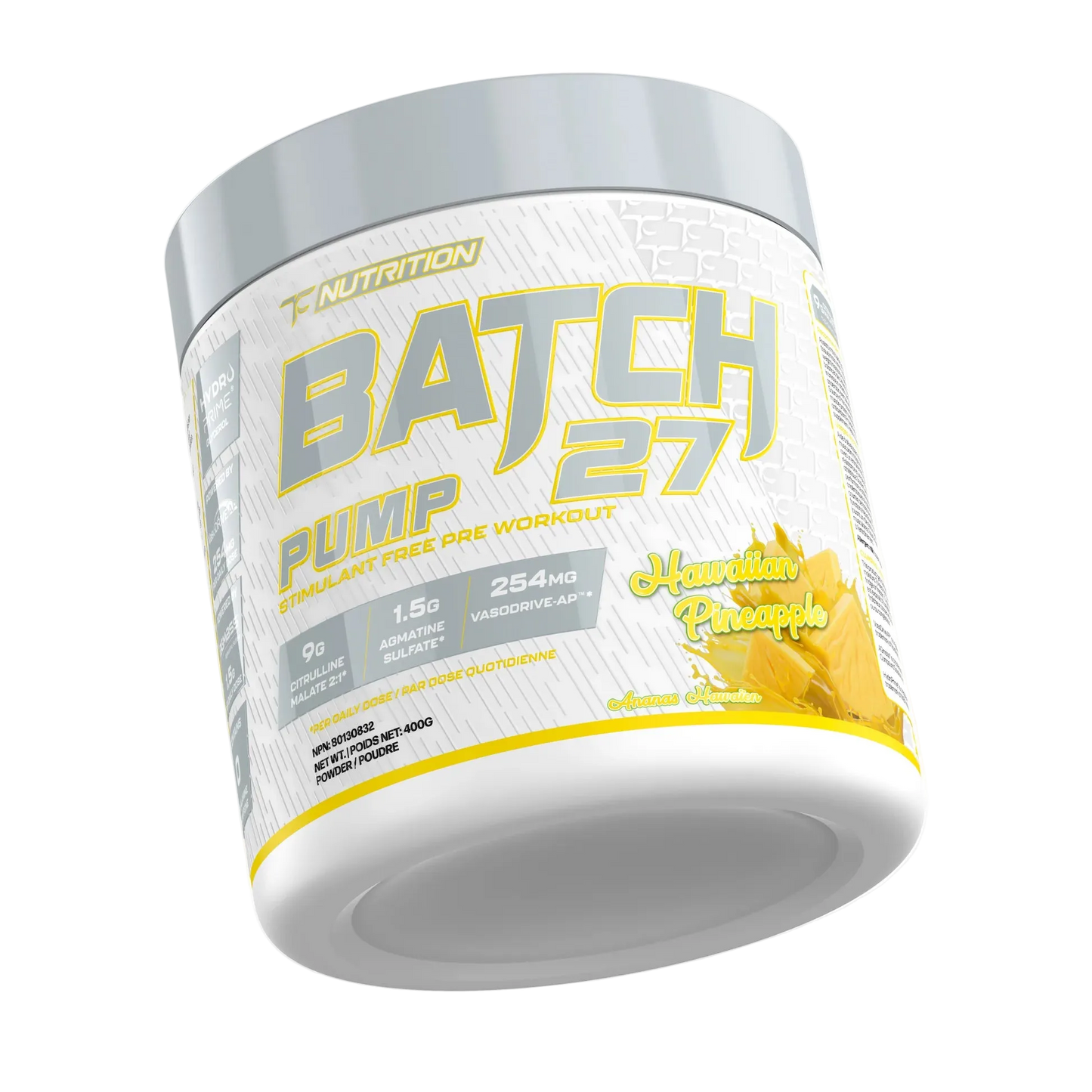 Batch 27 Stim Free Pump Pre Workout 40 Servings