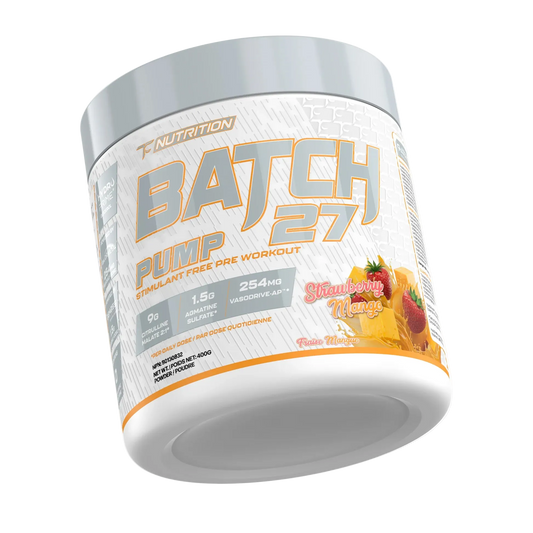 Batch 27 Stim Free Pump Pre Workout 40 Servings