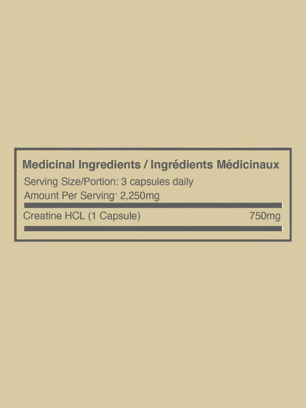Creatine HCL Capsules 120 CAPS