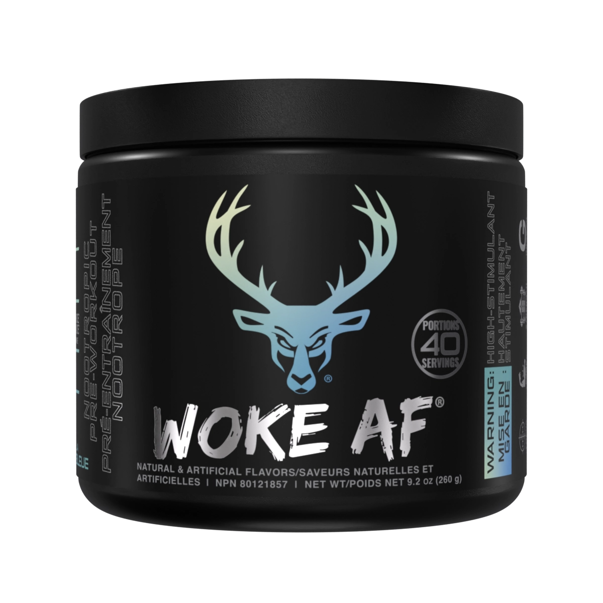 Woke AF - High Stimulant Pre-Workout 40 Servings
