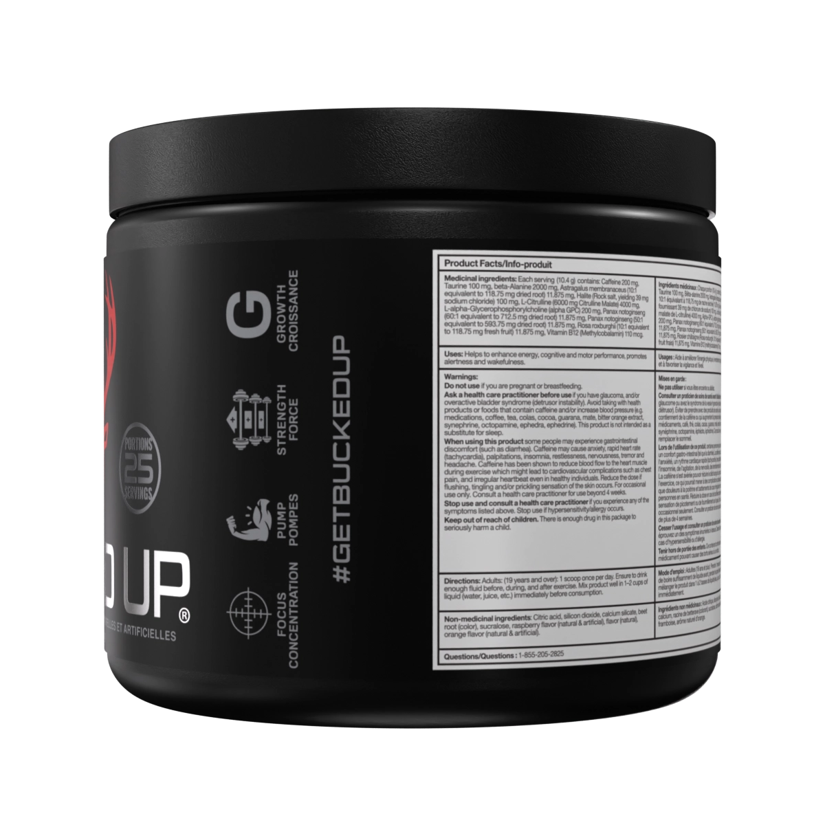 Bucked Up Pre-Workout 25 Servings