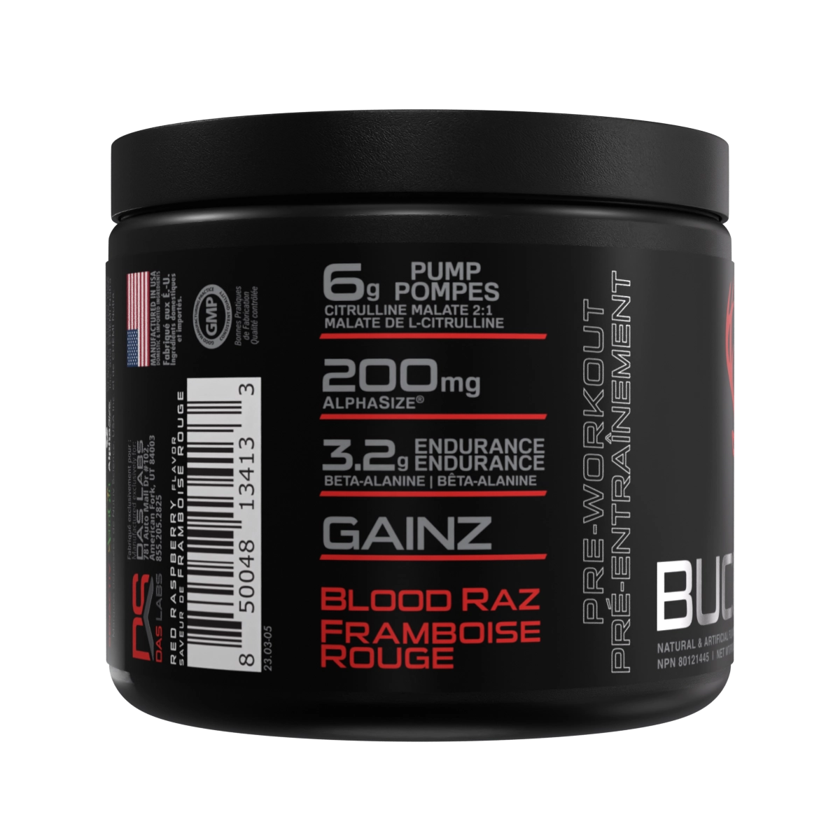 Bucked Up Pre-Workout 25 Servings