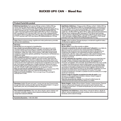 Bucked Up Pre-Workout 25 Servings