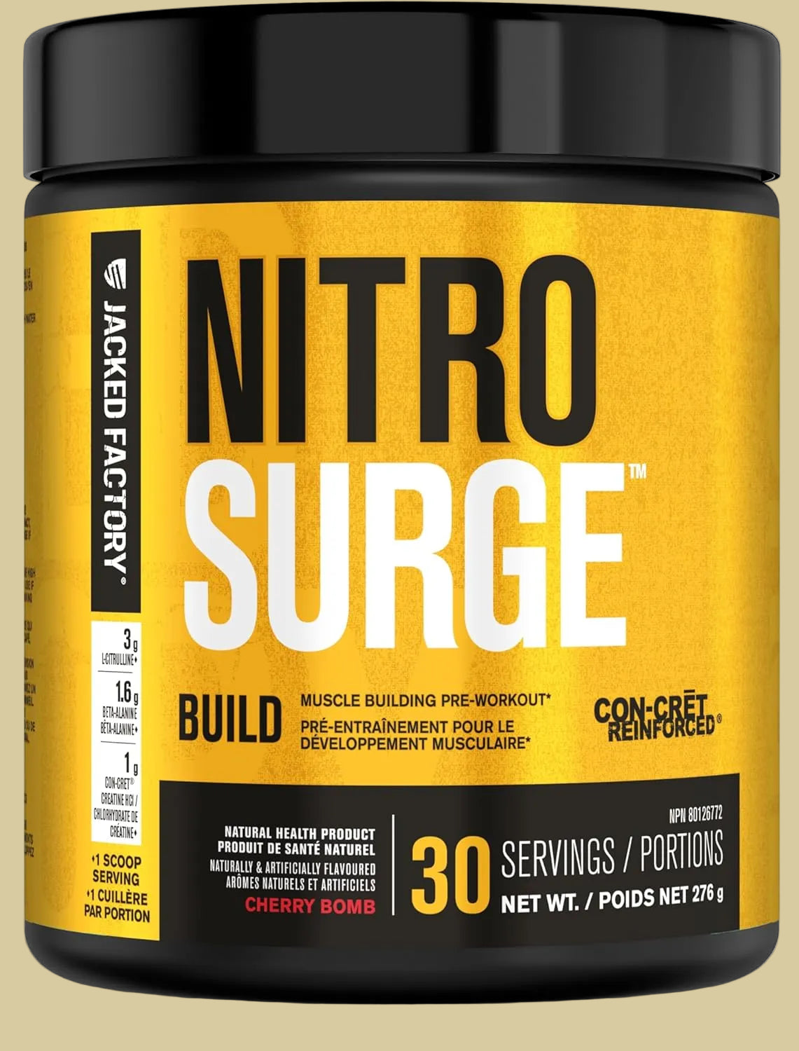 Nitrosurge Build Pre-Workout 30 Servings