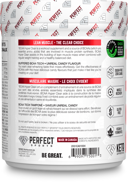 BCAA HYPER CLEAR 45 Servings