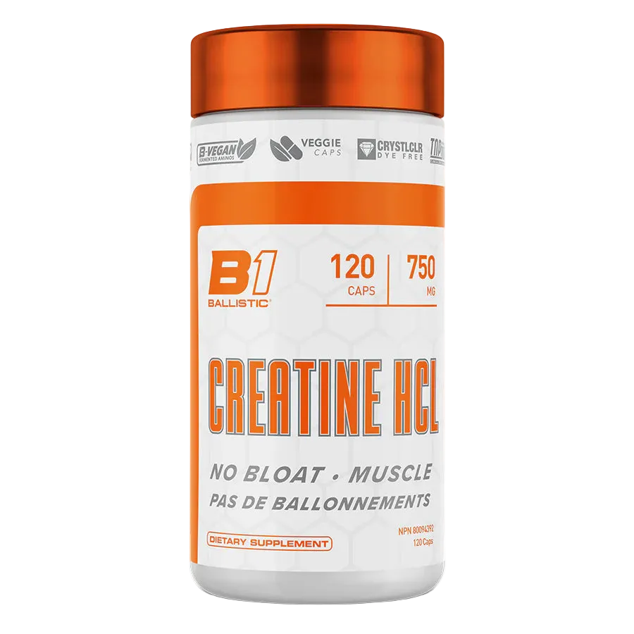 Creatine HCL Capsules 120 CAPS