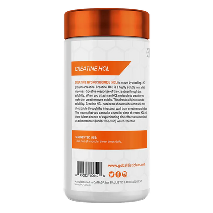 Creatine HCL Capsules 120 CAPS