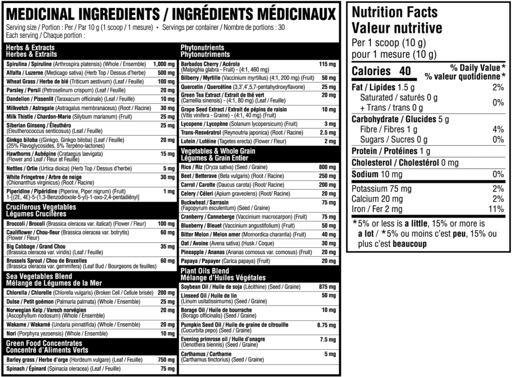 Superfoods + Greens 30 Servings