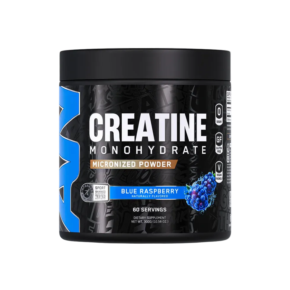 Creatine Monohydrate Blue Razz 300grams