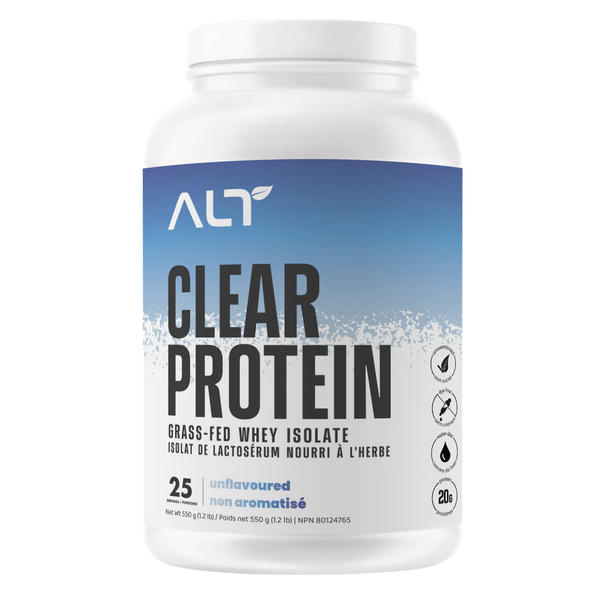 ALT Clear Whey Isolate 20 Servings