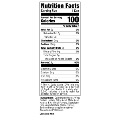 Bucked Up Lightly Carbonated Protein Drink 473ml