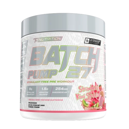 Batch 27 Stim Free Pump Pre Workout 40 Servings
