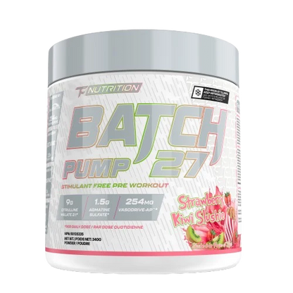 Batch 27 Stim Free Pump Pre Workout 40 Servings
