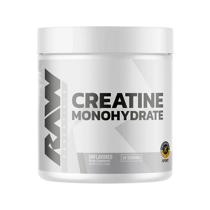 Raw Creatine Monohydrate 30 Servings