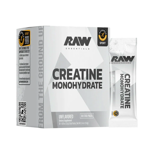 Raw Creatine Monohydrate 30 Servings