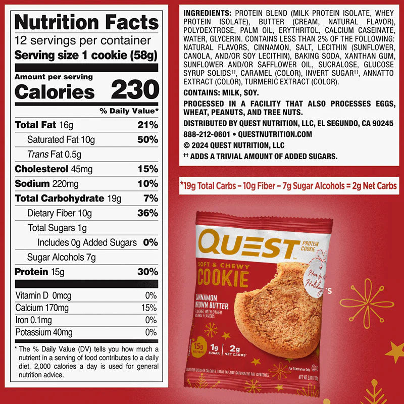 Quest Soft & Chewy Cookie