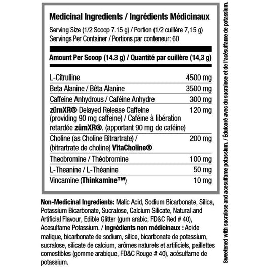 Loaded V1 Pre-Workout 30 Servings